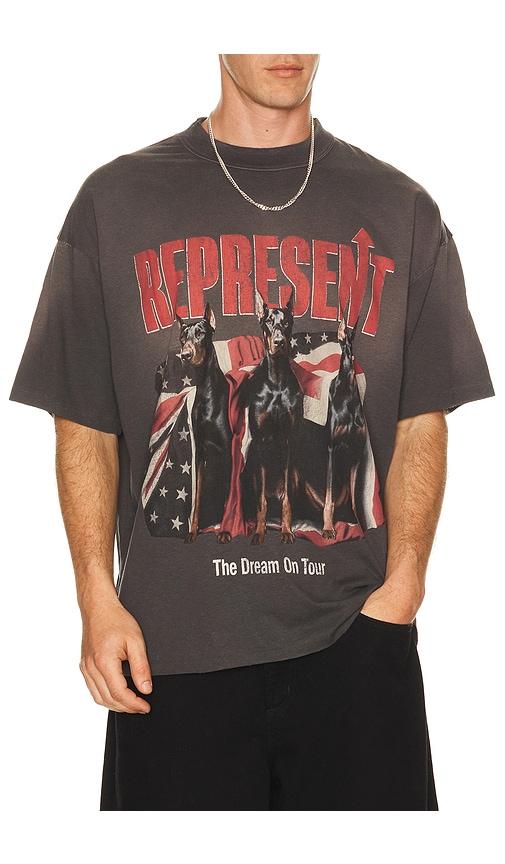 REPRESENT Dream On Tour Tee in Grey by REPRESENT