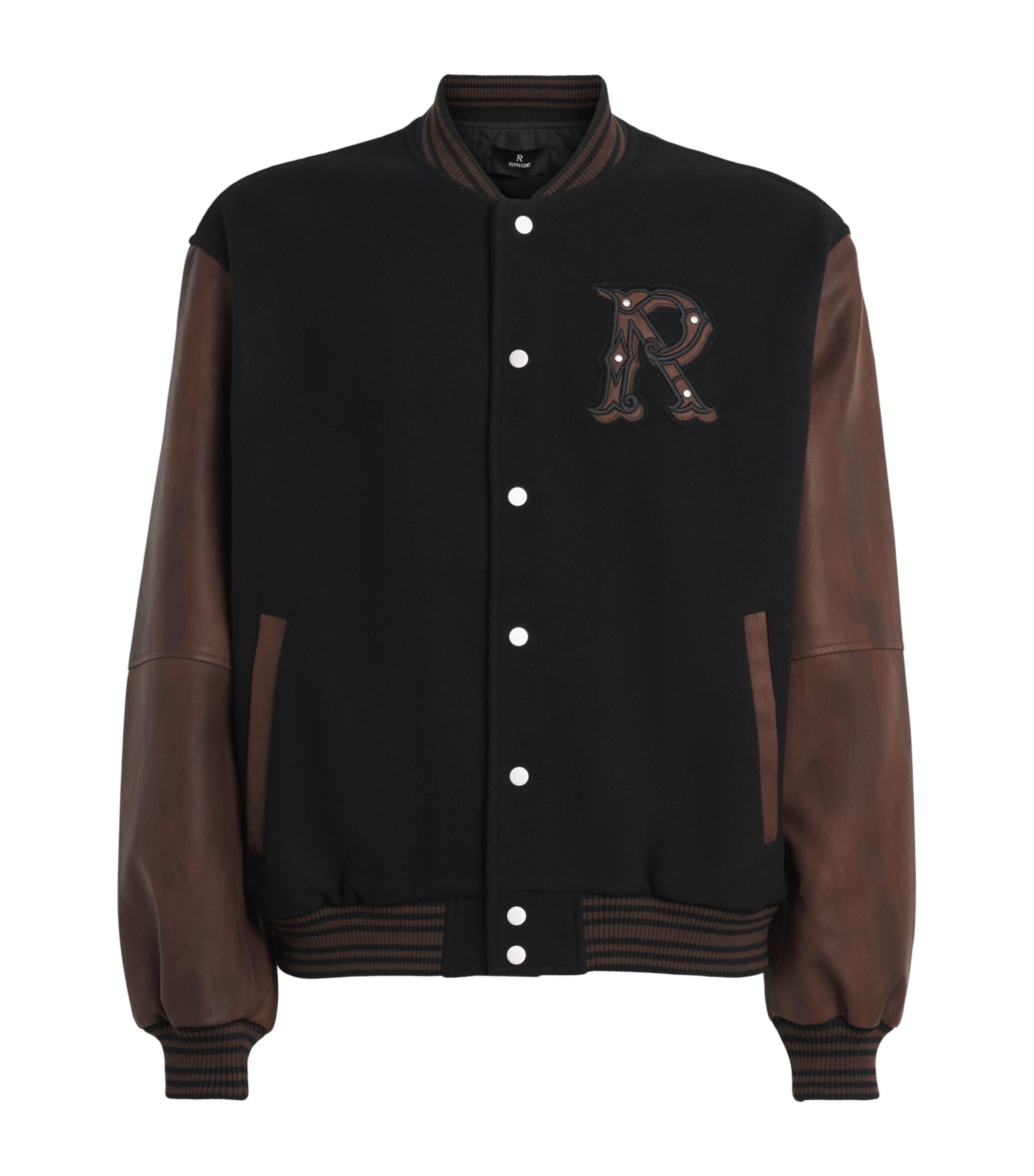 Represent Wool-Blend Bomber Jacket by REPRESENT