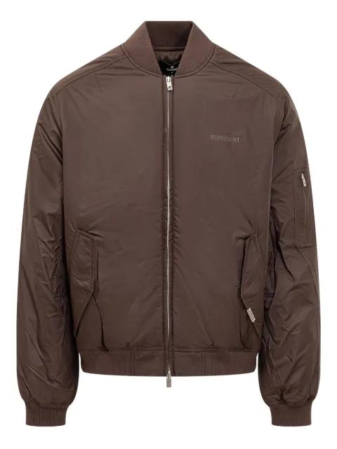 Smart zip-fastening bomber jacket by REPRESENT