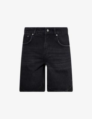 Tailored Straight-Leg Denim Shorts by REPRESENT