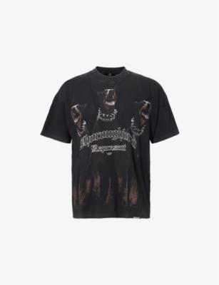 Thoroughbred Graphic-Print Cotton T-Shirt by REPRESENT