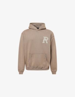 Western Embroidered-Logo Cotton Hoodie by REPRESENT