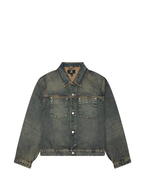 chest-pocket denim jacket by REPRESENT