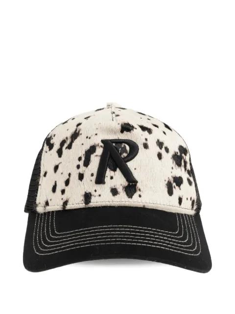 cow-print baseball cap by REPRESENT