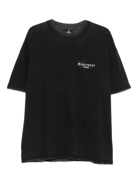 embroidered-logo T-shirt by REPRESENT