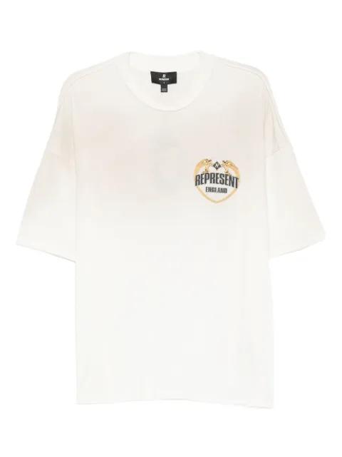 graphic-print crew-neck T-shirt by REPRESENT