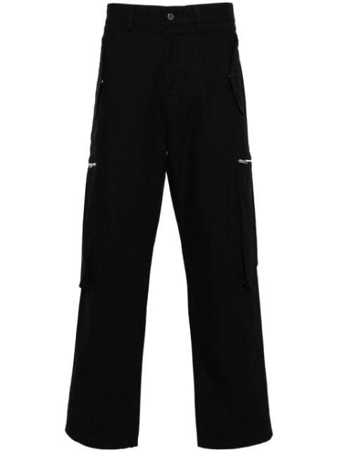 herringbone straight-leg trousers by REPRESENT