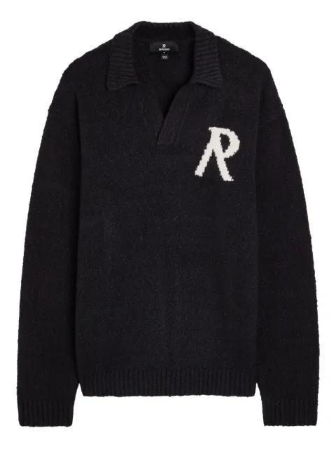 initial collared sweater by REPRESENT
