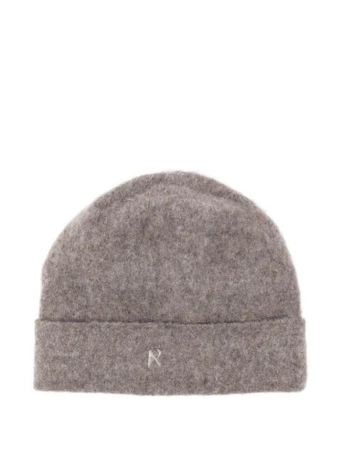 initial-logo beanie hat by REPRESENT