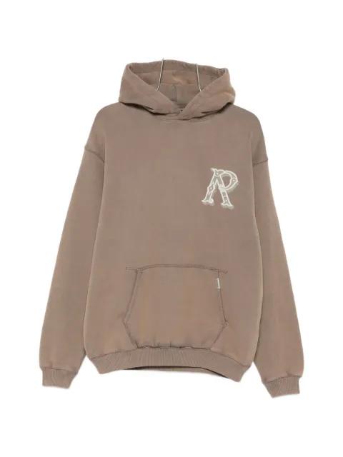 logo-patch hoodie by REPRESENT