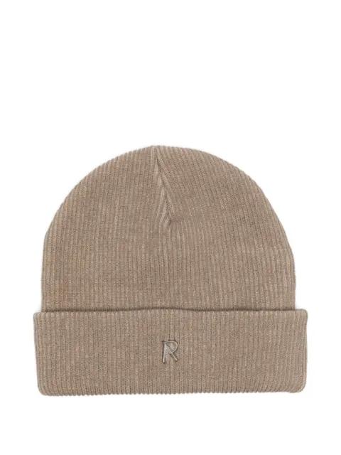 logo-plaque beanie by REPRESENT