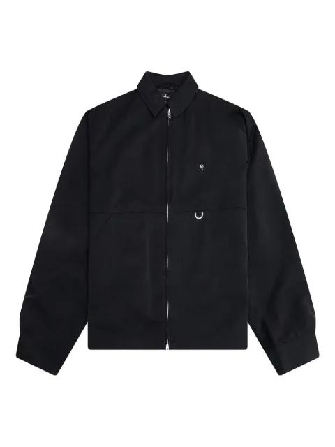logo-plaque shirt jacket by REPRESENT
