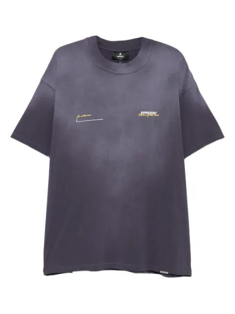 logo-print T-shirt by REPRESENT