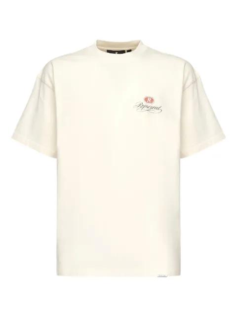 logo-print T-shirt by REPRESENT