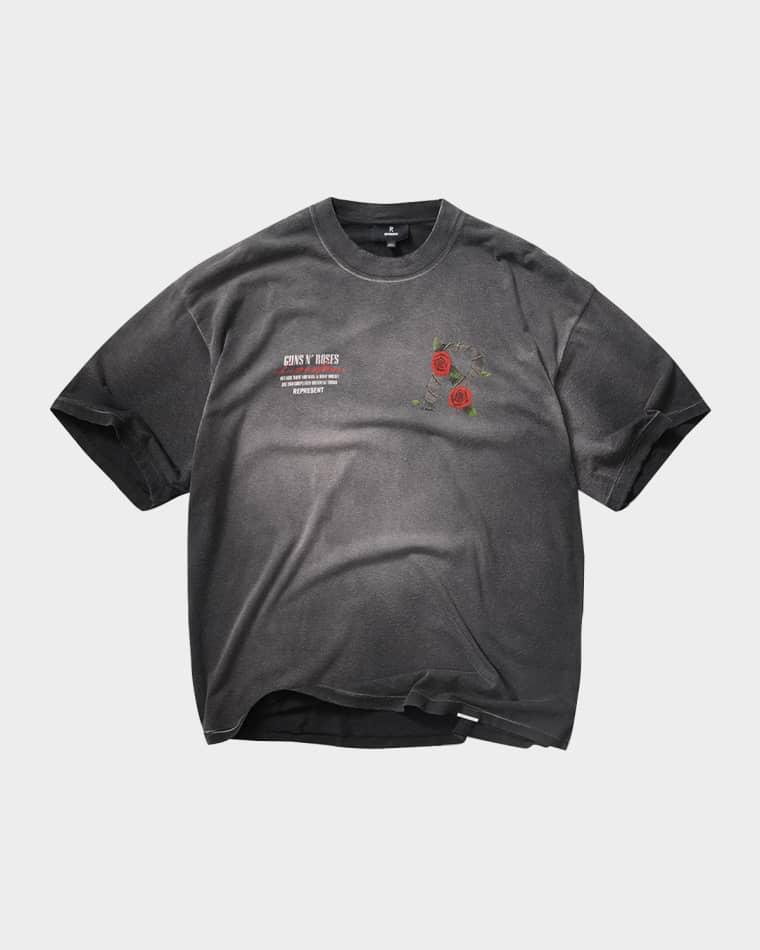 x Guns N' Roses Exclusive Tour Graphic T-Shirt by REPRESENT