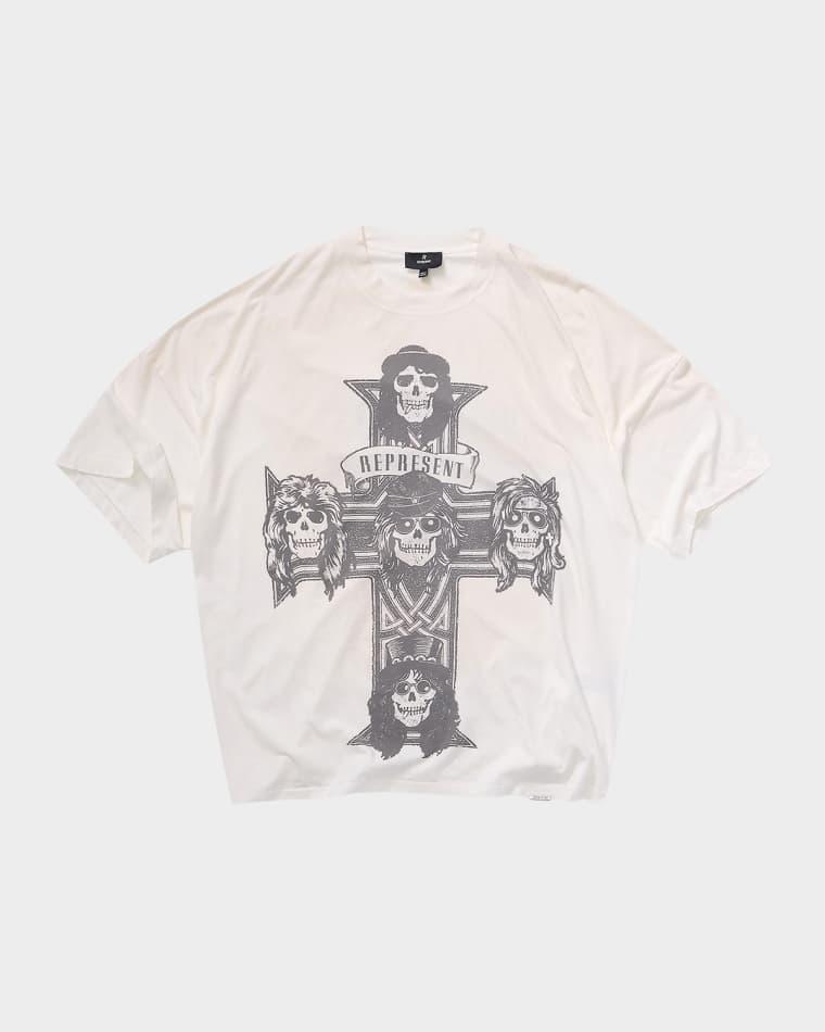 x Guns N’ Roses Men's CrossT-Shirt by REPRESENT