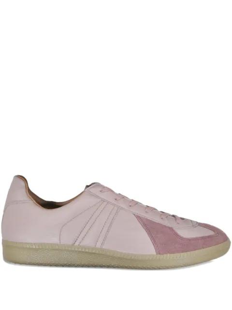 German Military suede panelled low-top sneakers by REPRODUCTION OF FOUND