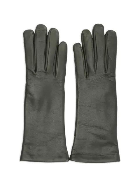 green leather gloves by RESTELLI