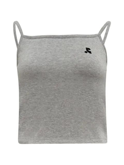 layered logo-embroidery tank top by REST&RECREATION