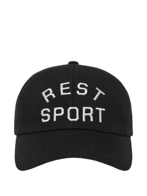 logo-embroidered cap by REST&RECREATION