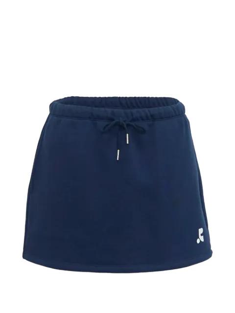 logo-print drawstring skirt by REST&RECREATION