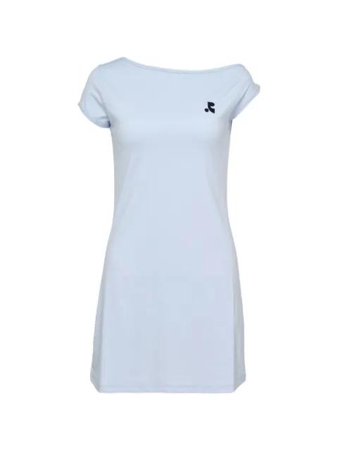 logo-print one-shoulder mini dress by REST&RECREATION
