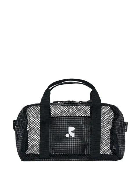 mesh grid-pattern duffle bag by REST&RECREATION