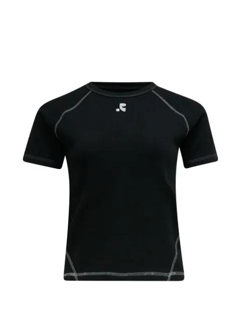 raglan-sleeves athletic compression T-shirt by REST&RECREATION