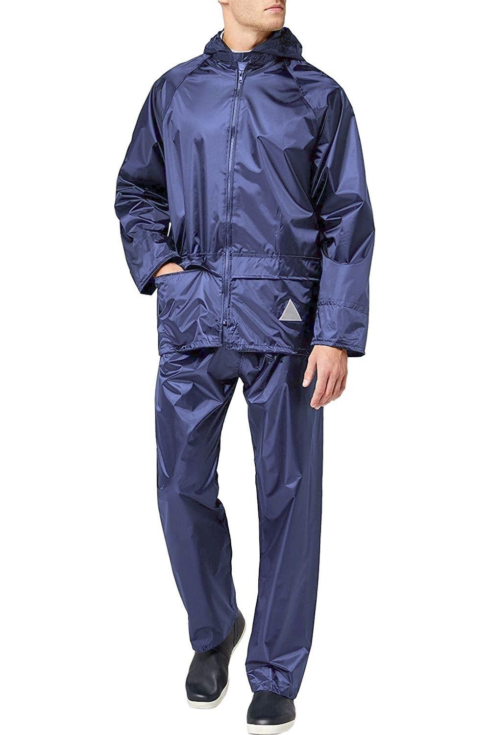 Heavyweight Waterproof Rain Suit (Jacket & Trouser Suit) by RESULT
