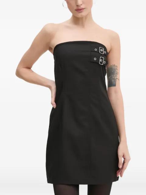 buckle strapless dress by RESUME