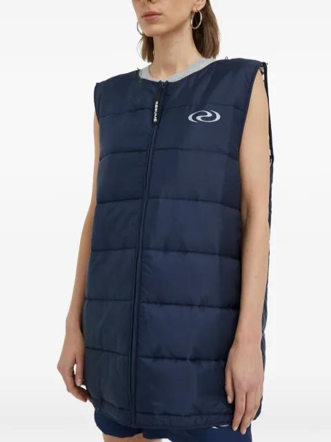 hoodied buttoned coat by RESUME