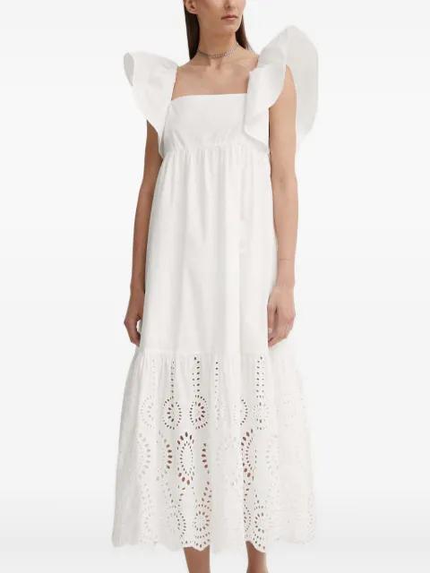 ruffled eyelet dress by RESUME