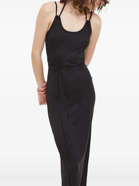 tie-waist open-back midi dress by RESUME