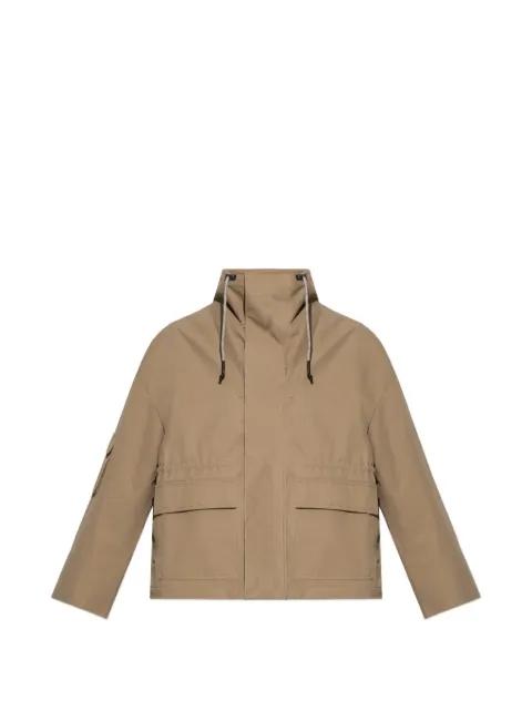 Cloud drawstring-fastening jacket by RETHINKIT STUDIOS