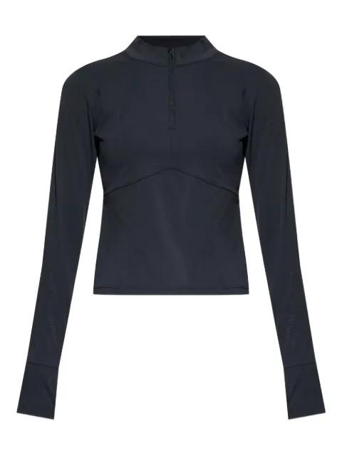 half-zip-neck top by RETHINKIT STUDIOS