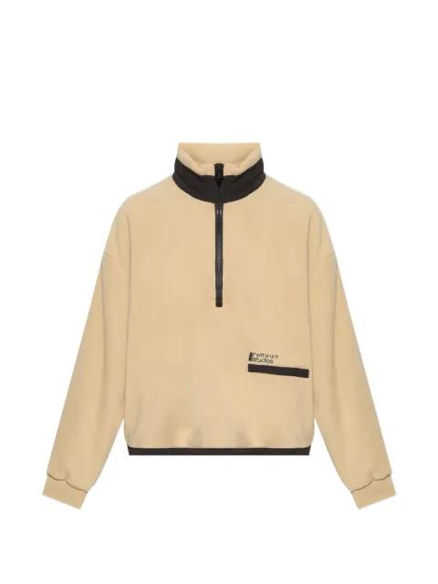 half-zip sweater by RETHINKIT STUDIOS