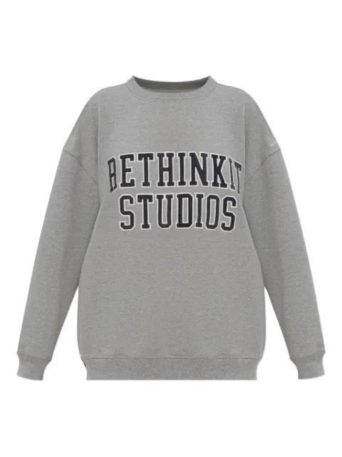 logo sweatshirt by RETHINKIT STUDIOS