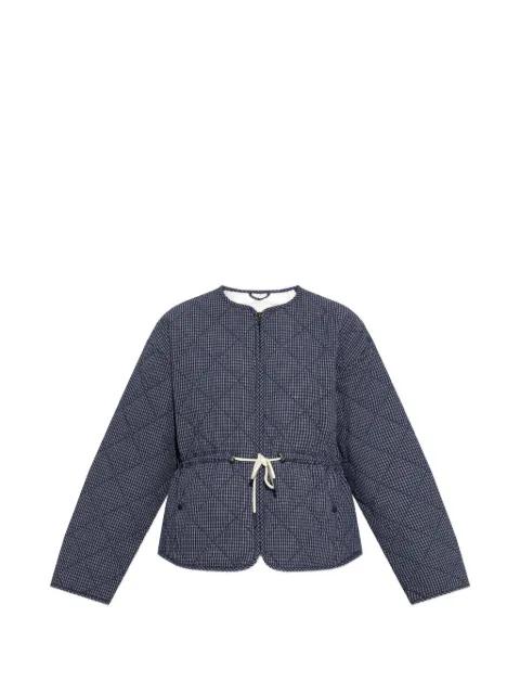 quilted-design jacket by RETHINKIT STUDIOS