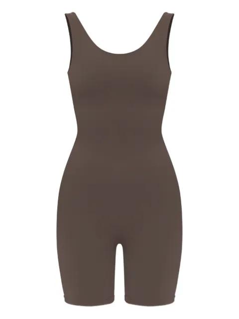 scoop-neck bodysuit by RETHINKIT STUDIOS