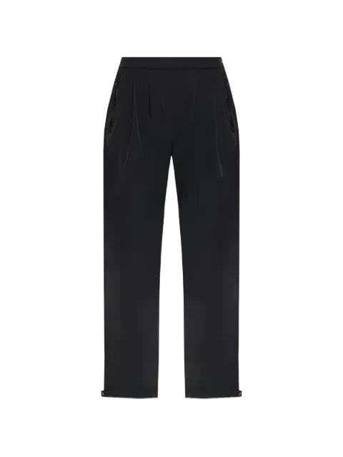 zip-detail trousers by RETHINKIT STUDIOS