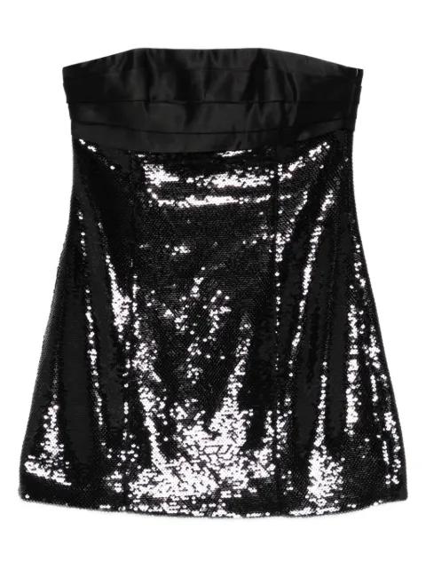 Chentari sequin strapless mini dress by RETROFETE