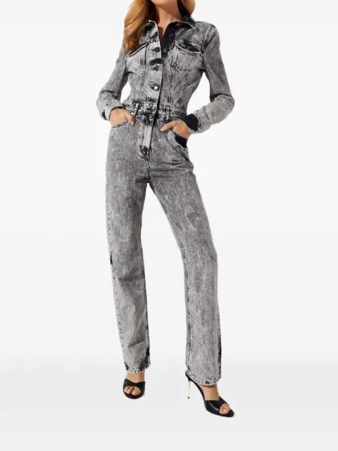 Cora  buttoned faded jumpsuit by RETROFETE