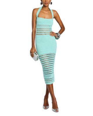 Jaycee Crochet Midi Dress by RETROFETE