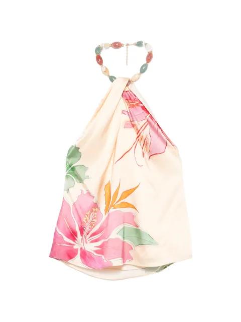 Milani floral top by RETROFETE