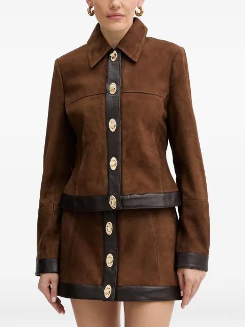 Nanna suede jacket by RETROFETE