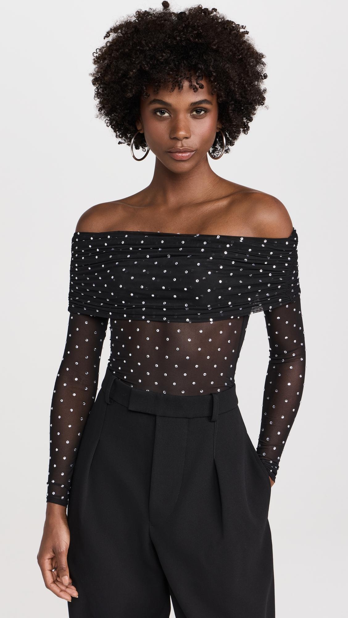 Oriana Mesh Top by RETROFETE