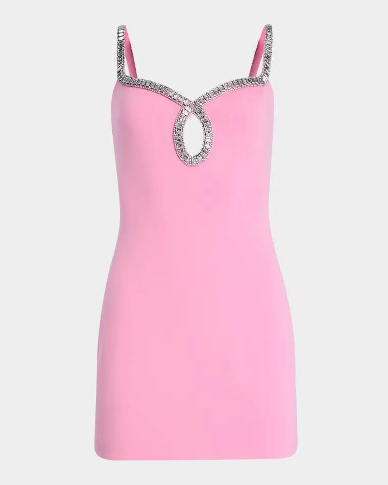 Talitha Embellished Mini Dress by RETROFETE