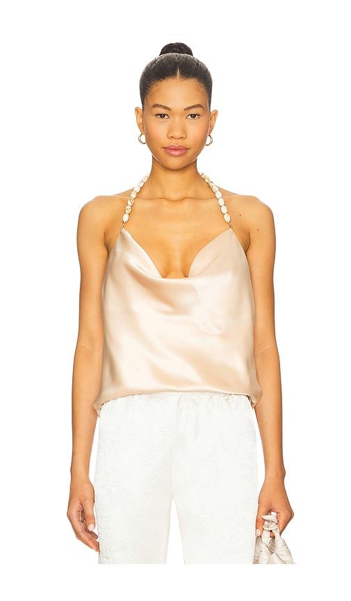 retrofete Alba Tank in Beige by RETROFETE