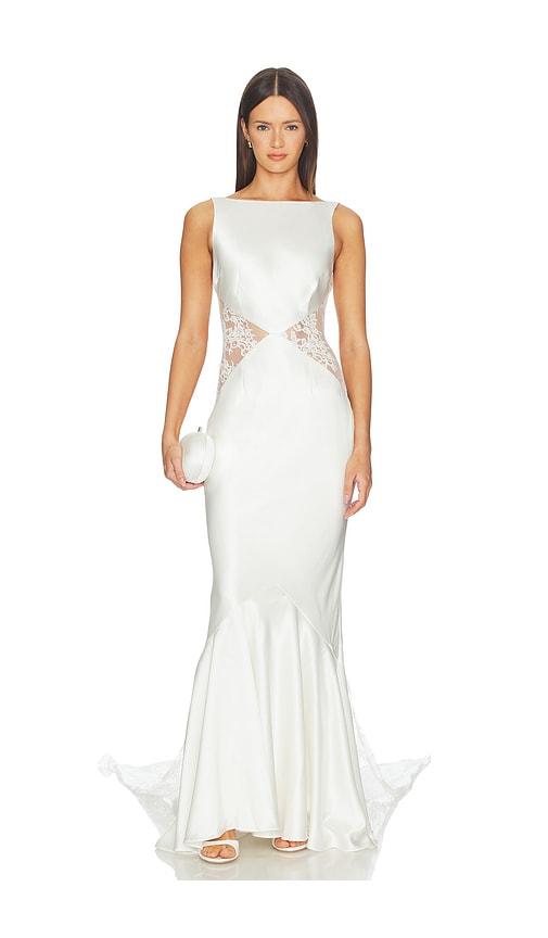 retrofete Analuisa Dress in Ivory by RETROFETE