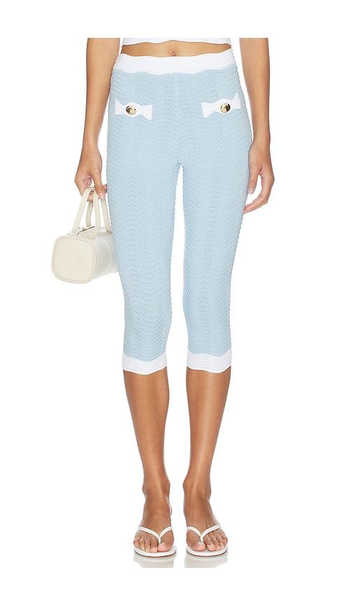 retrofete Bathilde Pant in Baby Blue by RETROFETE